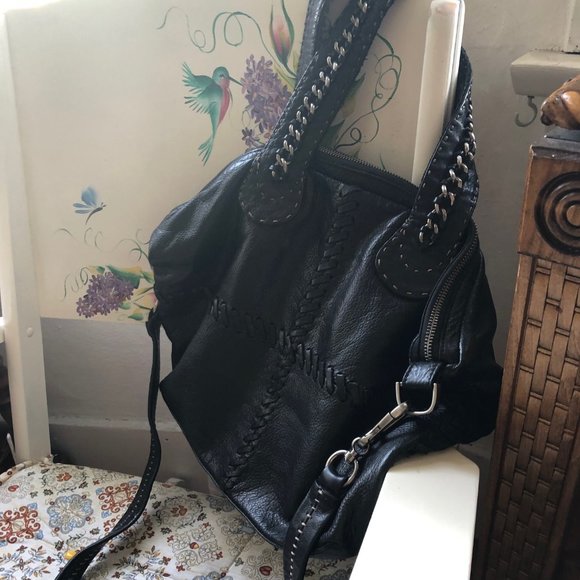 Carla Mancini Genuine Leather Crossbody Bag - Picture 3 of 13